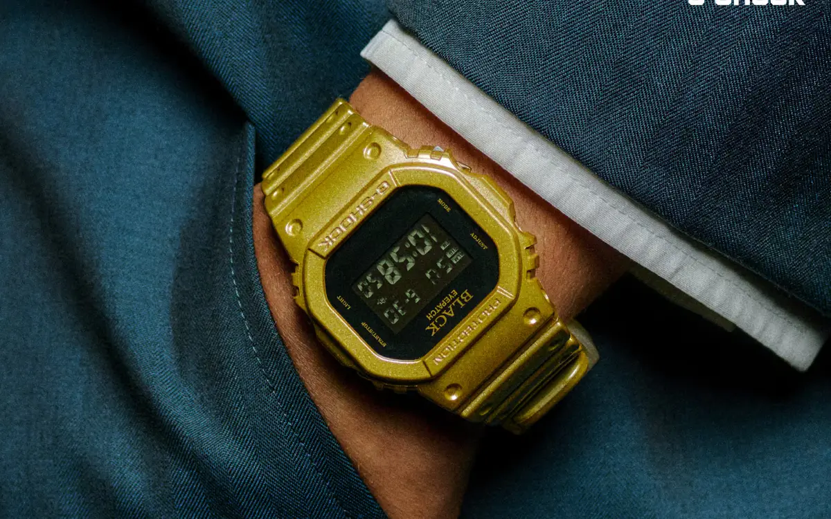 Casio DW-5600BEP-9 G-Shock With Gold